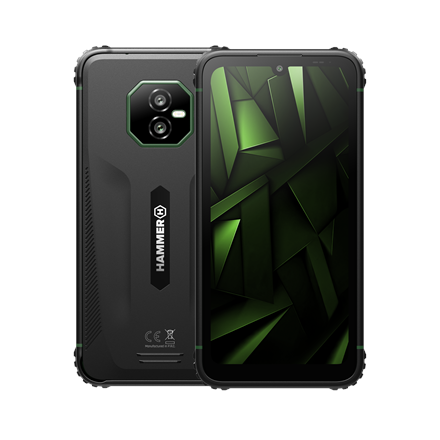 Hammer Ranger | Black/Green | 6 " | IPS | 1560 x 720 pixels | Mediatek | Helio G99 | Internal RAM 6 