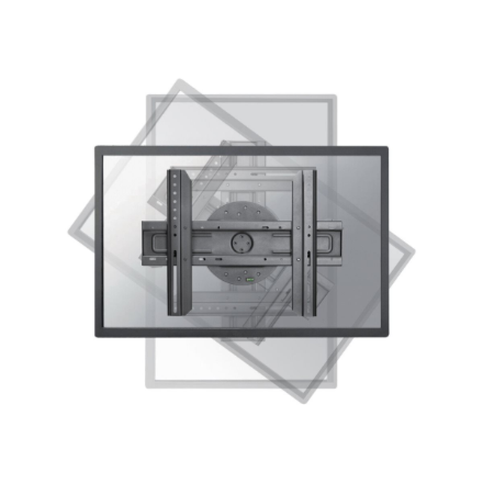 Neomounts Wall mount | LED-WR100BLACK | Rotate | 37-75 " | Maximum weight (capacity) 50 kg | Black