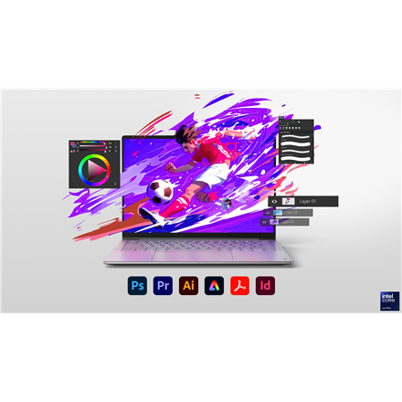 Lenovo Yoga Slim 7 14ILL10 | Luna Grey | 14 " | OLED | WUXGA | 1920 x 1200 pixels | Glossy | Intel C