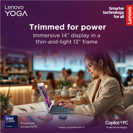 Lenovo Yoga Slim 9 14ILL10 | Tidal Teal | 14 " | OLED | Touchscreen | 4K WQUXGA | 3840 x 2400 pixels