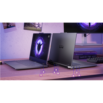 Lenovo LOQ Essential 15IRX11 | Luna Grey | 15.6 " | IPS | FHD | 1920 x 1080 pixels | Anti-glare | In