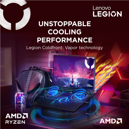 Lenovo Legion Pro 7 16AFR10H | Eclipse Black | 16 " | OLED | WQXGA | 2560 x 1600 pixels | Glossy | A