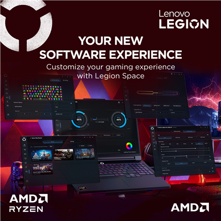 Lenovo Legion Pro 7 16AFR10H | Eclipse Black | 16 " | OLED | WQXGA | 2560 x 1600 pixels | Glossy | A