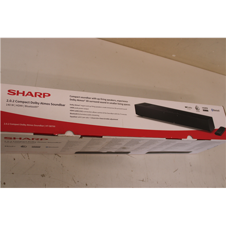 SALE OUT. Sharp HT-SB700 2.0.2 Compact Dolby Atmos Soundbar | Sharp 2.0.2 Compact Dolby Atmos Soundb