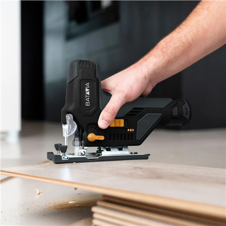 Batavia B.V. | 12V Cordless Jigsaw - Fixxpack 2.0 Set (incl. 2.0Ah battery & USB-C charging cable)