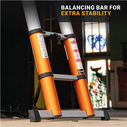 Batavia B.V. | Giraffe AIR Telescopic Ladder 3.81 m