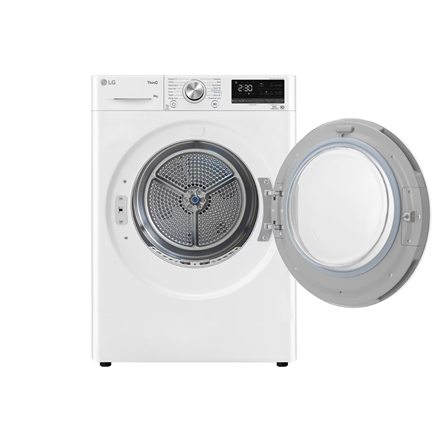 LG Dryer Machine | RH80V9AV3N | Energy efficiency class C | Front loading | 8 kg | LED | Depth 69 cm