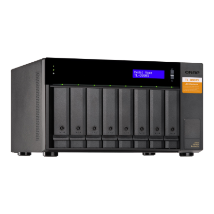 QNAP High-performance desktop SATA 6Gbps JBOD storage enclosure | TL-D800S