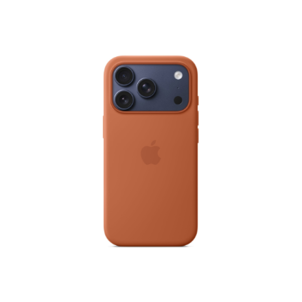 Apple iPhone 17 Pro Silicone Case with MagSafe – Terra Cotta | Apple