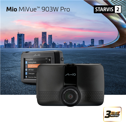Mio | Car Dash Camera | MiVue 903W Pro | GPS | Wi-Fi