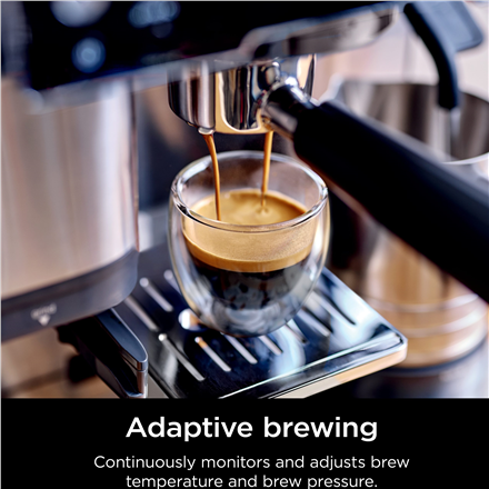 NINJA | Luxe Cafe Essential Espresso Machine | ES501EU | Pump pressure 9 bar | Built-in milk frother