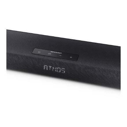 Sharp 2.1ch Ultra-slim Dolby Atmos/DTS Virtual: X Soundbar with Wireless Subwoofer | HT-SBW320 | 360