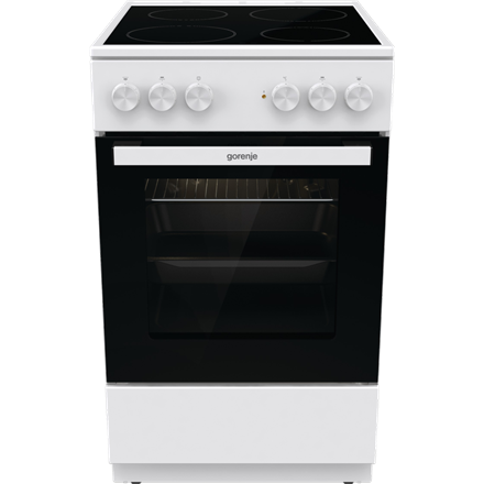 Gorenje Cooker | GEC5A21WG-B | Hob type Electric | Oven type Electric | White | Width 50 cm | Grilli