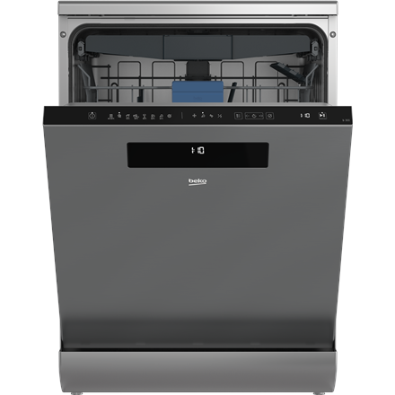BEKO Dishwasher | DEN48530X | Freestanding | Width 60 cm | Number of place settings 15 | Number of p