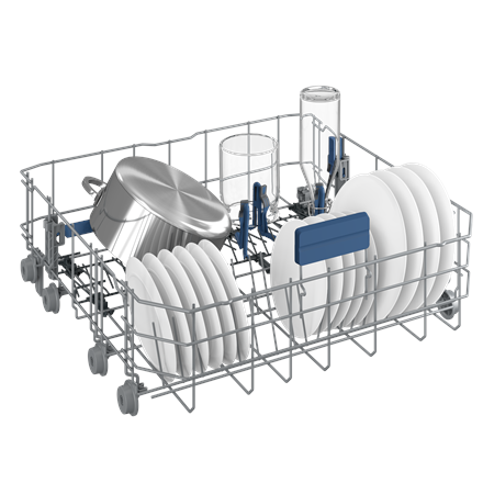 BEKO Dishwasher | DEN48530X | Freestanding | Width 60 cm | Number of place settings 15 | Number of p