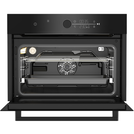 BEKO Oven | BBCM17400B | 48 L | Electric | Hydrolytic | Touch control | Steam function | Height 45.5