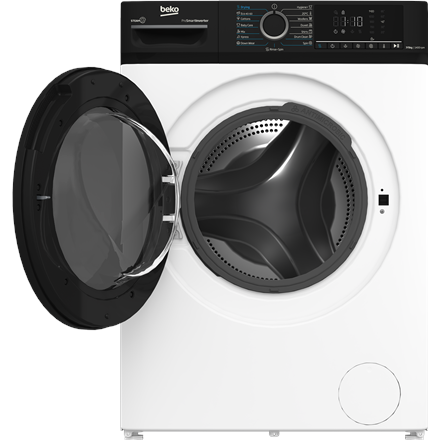 BEKO Washing machine with dryer | BMM5DFO5741WPB | Energy efficiency class A/D | Front loading | Was