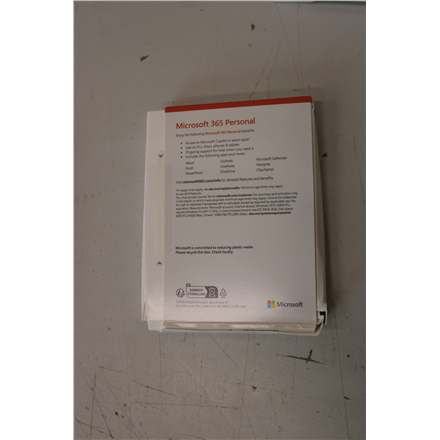 SALE OUT. Microsoft EP2-32410 M365 PERSONAL FY25H2 EN EUROZONE SUBS | Microsoft DAMAGED PACKAGING