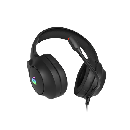 Genesis Gaming Headset | Neon 213 RGB | Wired | Over-Ear | Microphone | Black