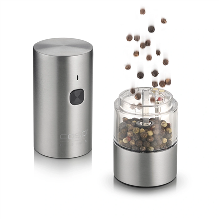 Caso Salt and Pepper Grinder | SpiceDuo | Electric | Housing material Stainless steel | Lithium