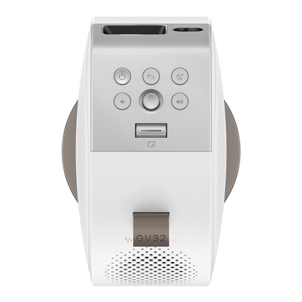 Benq GV32 | Full HD (1920x1080) | 500 ANSI lumens | White | Wi-Fi