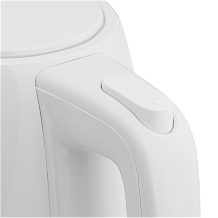 Adler Kettle | AD 1380w | Electric | 2200 W | 1 L | Polypropylene | 360° rotational base | White