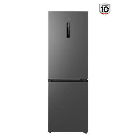 TCL Refrigerator | RP340BSD1 | Energy efficiency class D | Free standing | Combi | Height 185 cm | N