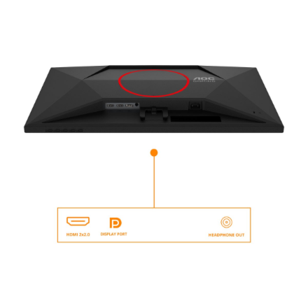 AOC | 27G4HRE | 27 " | Fast IPS | FHD | 16:9 | 200 Hz | 1 ms | 1920 x 1080 pixels | 300 cd/m² | HDMI