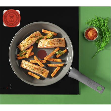 TEFAL Pan | C4260443 | Frying | Diameter 24 cm | Suitable for induction hob | Fixed handle | Grey