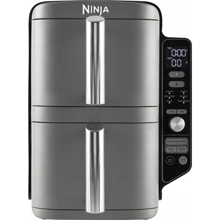 NINJA Double Stack XL Air Fryer | SL400EU | Power 2470 W | Capacity 9.5 L | Black/Grey
