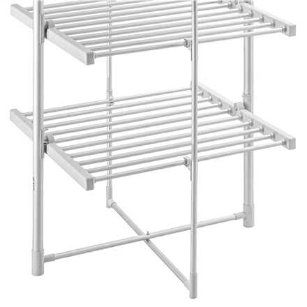 Adler | Foldable Electric Clothes Dryer | AD 7829 | 300 W | Silver/White