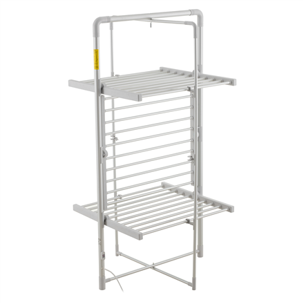 Adler | Foldable Electric Clothes Dryer | AD 7829 | 300 W | Silver/White