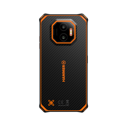 Hammer Energy X2 | Black/Orange | 6.1 " | IPS | 1560 x 720 pixels | Mediatek | Dimensity 6300 | Inte