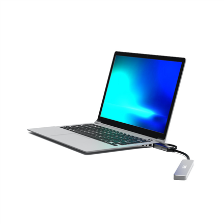 PORT CONNECT | Hub USB-C/USB-A vers 4 ports USB-A 3.0 5Gbps