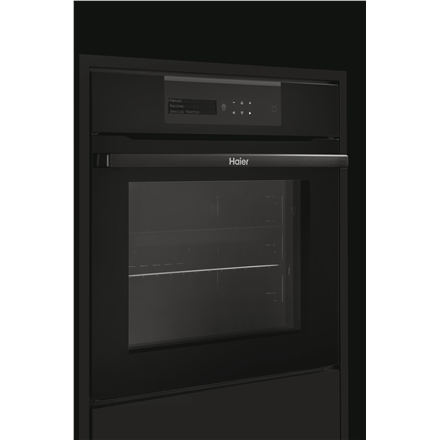 Haier Oven | HWO60SM2B9BH | 70 L | Electric | Pyrolytic/Hydrolytic | Touch | Height 59.5 cm | Width 