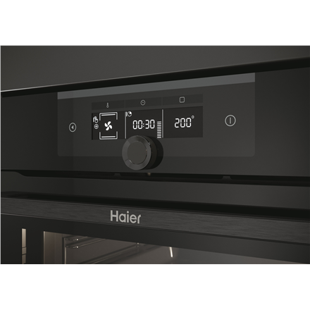 Haier Oven | HWO60SM2F3BH | 70 L | Electric | Hydrolytic | Electronic | Height 59.5 cm | Width 59.5 