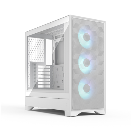 Fractal Design Case | Pop 2 Air | White TG RGB | ATX | Power supply included No
