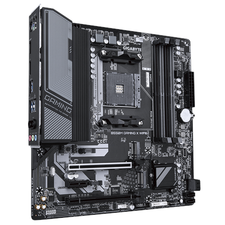 Gigabyte B550M GAMING X WIFI6 | Processor family AMD | Processor socket AM4 | DDR4 DIMM | Supported 
