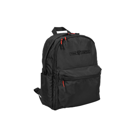 Genesis Pallad 200 | Fits up to size 14.1 " | Backpack | Black | Shoulder strap