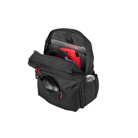 Genesis Pallad 200 | Fits up to size 14.1 " | Backpack | Black | Shoulder strap