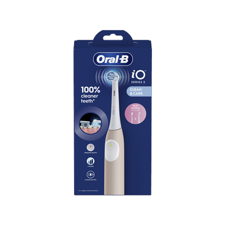 Oral-B Electric Toothbrush | iO2 | Rechargeable | For adults | Number of brush heads included 1 | Nu