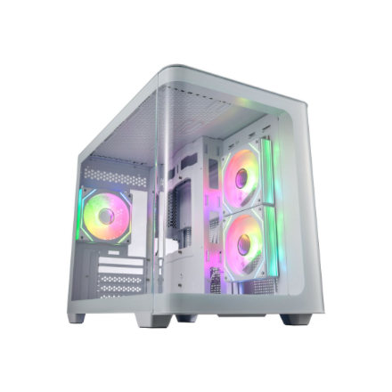 FSP Case | S380 | White | Mid Tower | Power supply included No