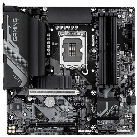 Gigabyte B760M GAMING X WIFI6E GEN5 | Processor family Intel | Processor socket LGA1700 | DDR5 | Sup