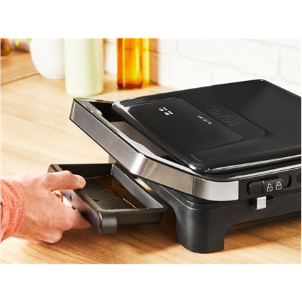 TEFAL Contact and Panini Grill | GC271810 Inicio Classic 2in1 | Grill | 2000 W | Black