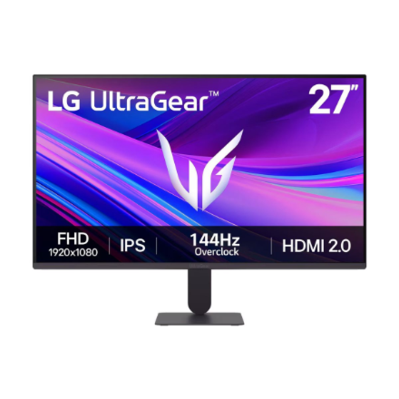 LG 27G411A-B | 27 " | IPS | FHD | 16:9 | 144 Hz | 5 ms | 1920 x 1080 pixels | 250 cd/m² | HDMI ports