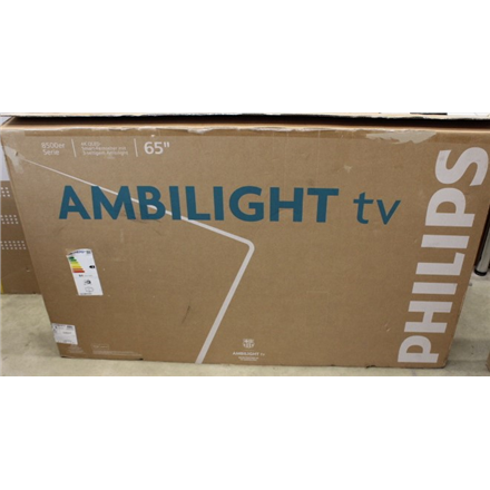 Philips 65PUS8510/12 | 65 | Smart TV | TITAN OS | UHD | Black | REFURBISHED