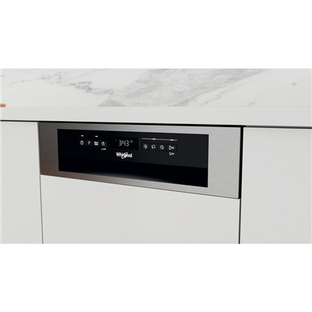 Whirlpool Dishwasher | WSBO 3O34 PF X | Built-in | Width 45 cm | Number of place settings 10 | Numbe
