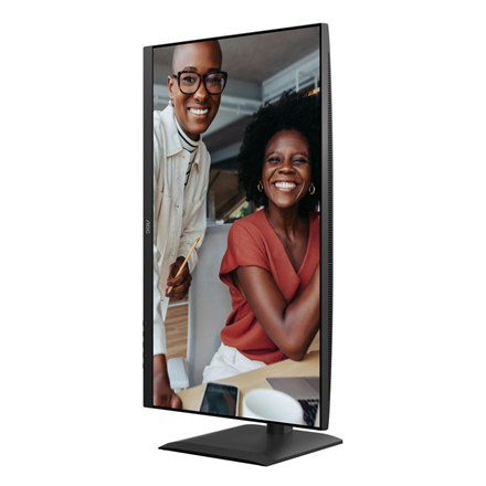 AOC U27E4CV | 27 " | IPS | UHD | 16:9 | 60 Hz | 4 ms | 3840 x 2160 pixels | 400 cd/m² | HDMI ports q