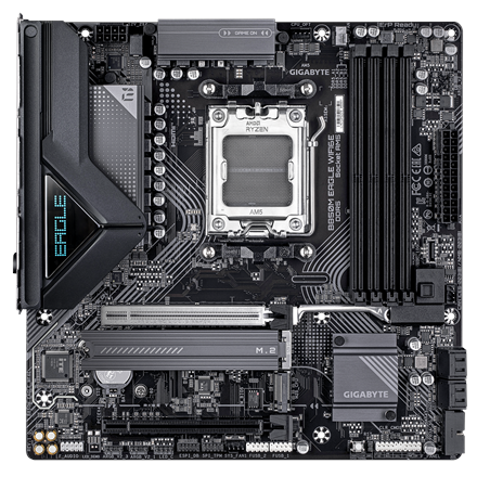 Gigabyte B850M EAGLE WF6E | Processor family AMD | Processor socket AM5 | DDR5 | Supported hard disk