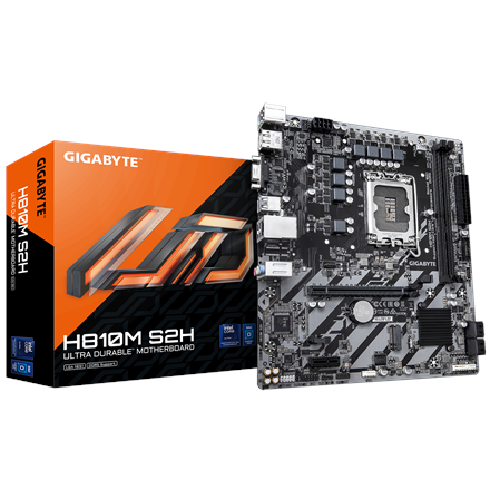 Gigabyte H810M S2H | Processor family Intel | Processor socket LGA1851 | DDR5 | Supported hard disk 